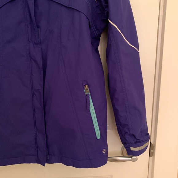 Columbia Youth Interchange Waterproof Bugaboo Jacket Size 14/16 - Picture 4 of 15